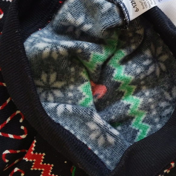 george christmas winter gnome knit crewneck sweater 6-12 months baby unisex - Picture 5 of 8